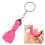 Scuba Diver Essential Silicone Dive Fin Keychain-Light Yellow 7