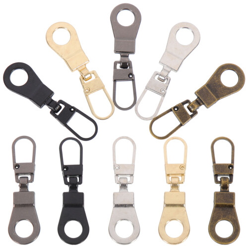 30Pcs Detachable Zipper Pulls Replacement for Travel Bags Jackets