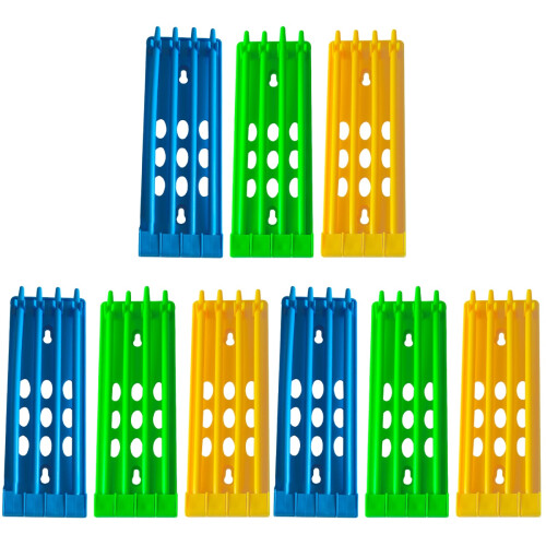 9 Pcs Pigeon Ring Stand Plastic Sorting Rack Homing Pigeon 2