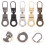 30Pcs Detachable Zipper Pulls Replacement for Travel Bags Jackets 10