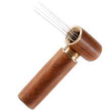 2Pcs Coffee Needle Stirrer Stainless Steel Wood Kitchen Espresso Tool