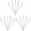 30Pcs Wear-Resistant Cocktail Picks Multi-Function Silver Food Picks 2