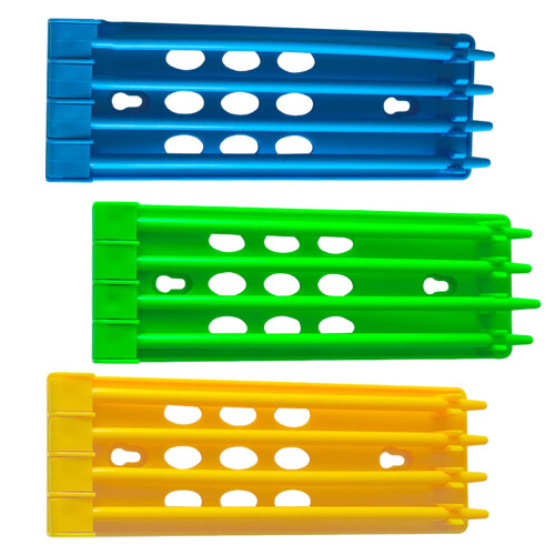 9 Pcs Pigeon Ring Stand Plastic Sorting Rack Homing Pigeon 1