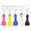 Scuba Diver Essential Silicone Dive Fin Keychain-Light Yellow 2