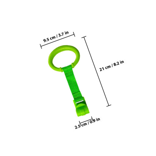 6Pcs Portable Baby Pull Up Ring For Cot Toddler Walking Assistant 1