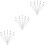 30Pcs Wear-Resistant Cocktail Picks Multi-Function Silver Food Picks 5