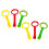 6Pcs Portable Baby Pull Up Ring For Cot Toddler Walking Assistant 11
