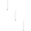 3Pcs Silver Car Pendant Star Hanging Ornament Interior Decor 9