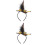 2pcs Halloween Witch Hat Fake Plume Headband 6
