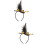 2pcs Halloween Witch Hat Fake Plume Headband 8