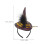 2pcs Halloween Witch Hat Fake Plume Headband 9