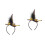 2pcs Halloween Witch Hat Fake Plume Headband 5