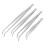 16Pcs Sturdy Silver Tweezers Multi-Purpose Garden and Craft Tool 1