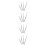 16Pcs Sturdy Silver Tweezers Multi-Purpose Garden and Craft Tool 10