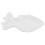 3Pcs Fish Platter Food Tray Small Ceramic Plates White Appetizer Dish 1