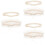 6St Witte Kant Jarretel Dames Lichtgewicht Bruidsaccessoire 8
