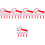 20Pcs Red Blank Scoreboards with Handle for Voting Teaching and Games 6