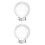 2Pcs Crystal Ball Ornament System Planets Model With Base 5