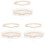 6St Witte Kant Jarretel Dames Lichtgewicht Bruidsaccessoire 4