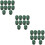 15 Pcs Gem Patch Gem Natural Stone Scattered Beads 11