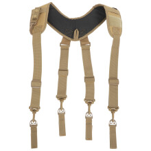 Tool Belt Suspender Khaki 1pcs 34.6x4.7x0.7in