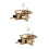 2Sets Educational Wooden Puzzle Solar System Toy 3D DIY Space Model 8