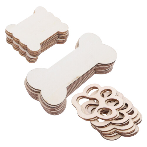 90Pcs Khaki Thread Winding Plates Wooden DIY Thread Holder Boards