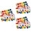 3 Set Giochi Montessori In Legno Per Riconoscimento 8
