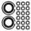 80Sets Multi Color Iron Rubber Socket Retainer Rings for Wrench Repair 2