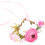 Collare Fiore Per Gatti E Cuccioli Rosa, Accessorio Decorativo 8