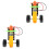 2Sets DIY Robot Model Toy for Kids Educational Assembly 4