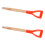 2Pcs 19.65In Wooden D Handle Replacement For Tools 9