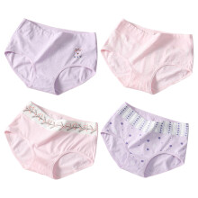 20 Pcs Cotton Underwear Cartoon Briefs Student Spandex