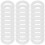 160Pcs Curtain Rings Plastic Grommets for Window Drapes 8