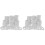 160Pcs Curtain Rings Plastic Grommets for Window Drapes 2