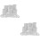 160Pcs Curtain Rings Plastic Grommets for Window Drapes 6