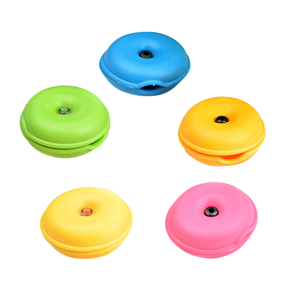 10 Pcs Round Cable Winder Earphone Organizer Portable Usb Cable Case 3592823442473