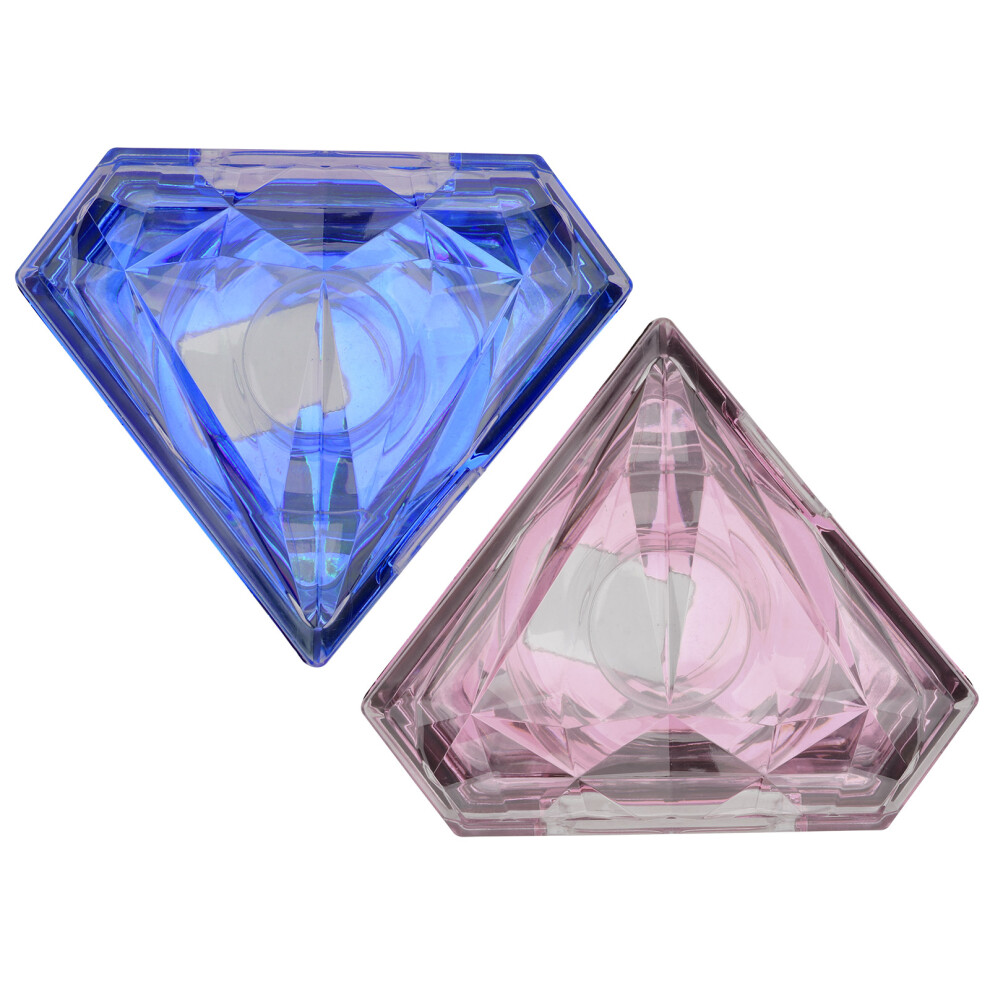 Ohphcall 10 Pcs Box Diamond Acrylic