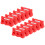 48Pz Giocattoli in ABS Rosso Agliuto Per Bambini 3