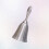 Silver Hand Bell Dinner Bell for Restaurant and Party Use 6
