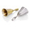 Silver Hand Bell Dinner Bell for Restaurant and Party Use 7