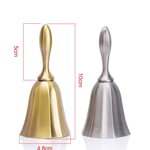 Silver Hand Bell Dinner Bell for Restaurant and Party Use 1