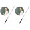 2St Inklapbare Handpointer Met Sponsgreep Voor Classroom Gebruik 3
