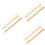 3Pcs Lightweight Wooden Thread Stand Beige Sewing Spool Storage Rack 8