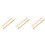 3Pcs Lightweight Wooden Thread Stand Beige Sewing Spool Storage Rack 6