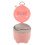 2St Compacte Formulehouder Roze Plastic Onderweg Thuis 3