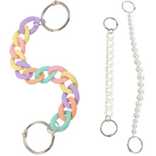 3Pz Charms Per Scarpe Acrilico Colorate, Decorazione