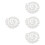 4Pz Giubbotto Catena Strass Argento Moda Waist Chain 7