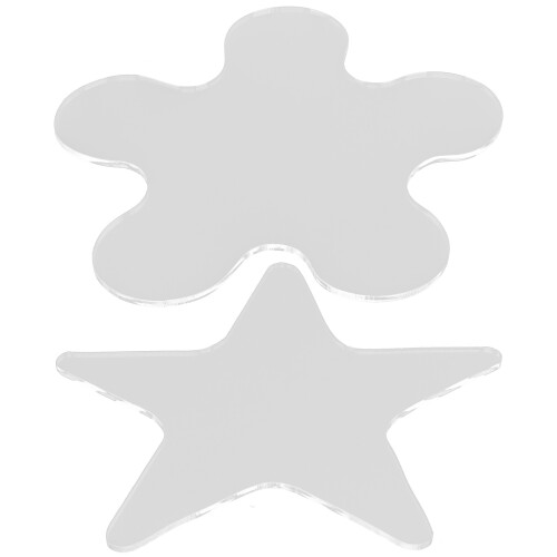4 Pcs Acrylic Quilting Templates For Sewing Crafts