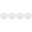 4Pz Giubbotto Catena Strass Argento Moda Waist Chain 5